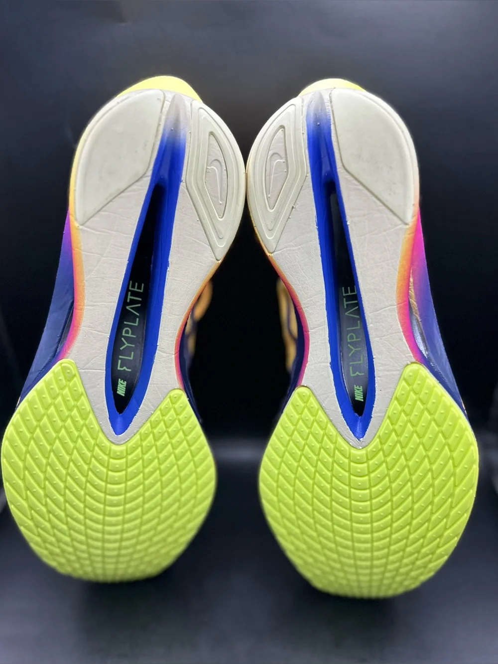Nike ZoomX Vaporfly Next% 4 Citron Pulse Men’s Size 10 (NEW) HF6414 800 No Lid